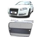 CALANDRE AUDI A4 B7 04-09 LOOK RS CHROMÉ NOIR, Auto-onderdelen, Verzenden, Nieuw