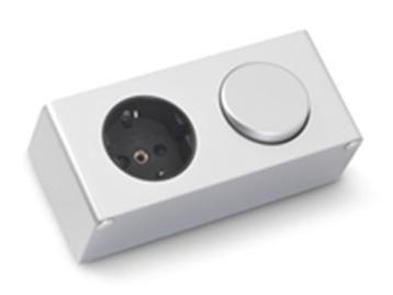 WaveDesign PowerBox Miroir Cabinet Connecteur 140x45x63mm - beschikbaar voor biedingen