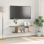 vidaXL TV Kast met plank met opslag Bruin 103 x 30 x 26.5 cm, Huis en Inrichting, Kasten |Televisiemeubels, Verzenden, Nieuw