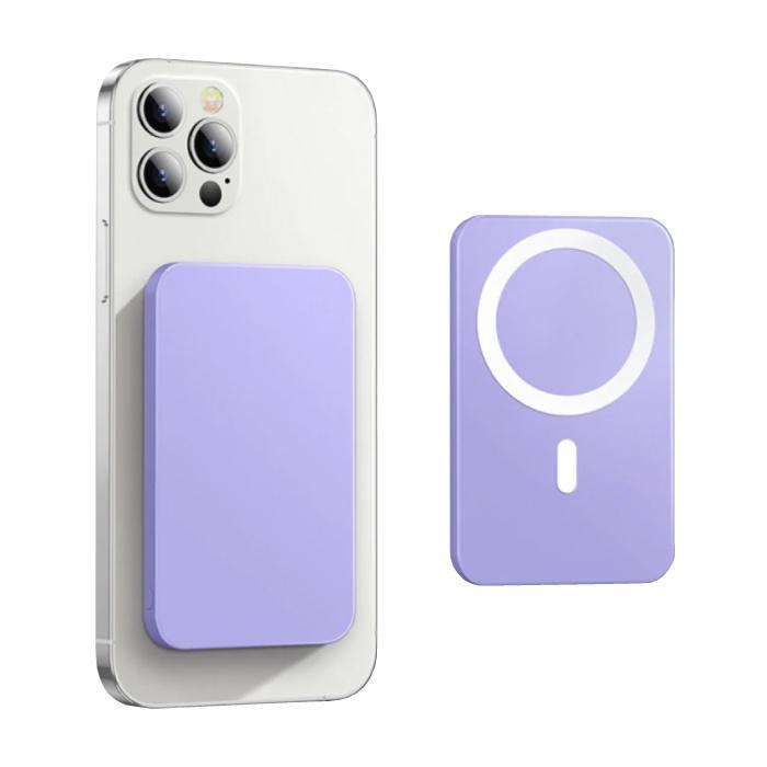 10.000mAh Mini Magnetische Qi Powerbank voor Mobiele, Telecommunicatie, Powerbanks, Nieuw, Verzenden