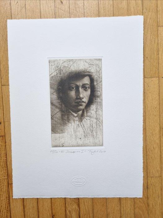 Michael Triegel (1968) - Zu Shakespeare I (Sonett XVIII), Antiquités & Art, Antiquités | Autres Antiquités