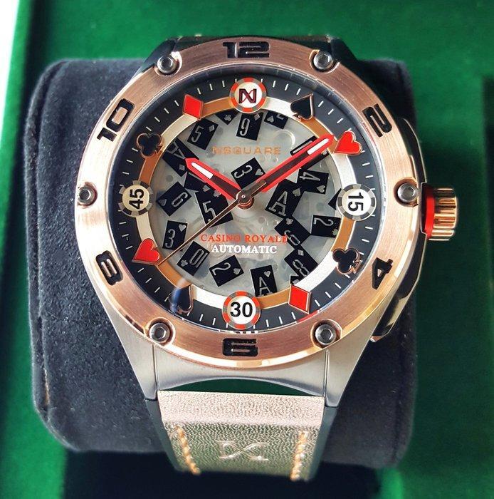 NSquare - CASINO ROYALE - Automatic - Limited Edition * 1 -, Handtassen en Accessoires, Horloges | Heren