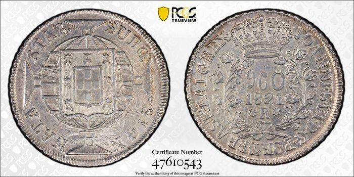 Brazilië (Koloniaal), Portugal. D. João VI (1816-1826). 960, Postzegels en Munten, Munten | Europa | Niet-Euromunten