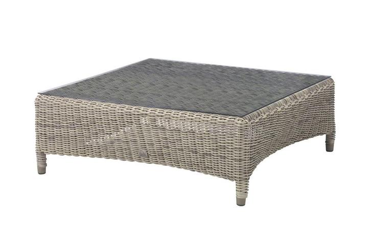 4 Seasons Outdoor Valentine loungetafel 100 x 100 cm pure |, Tuin en Terras, Tuinsets en Loungesets