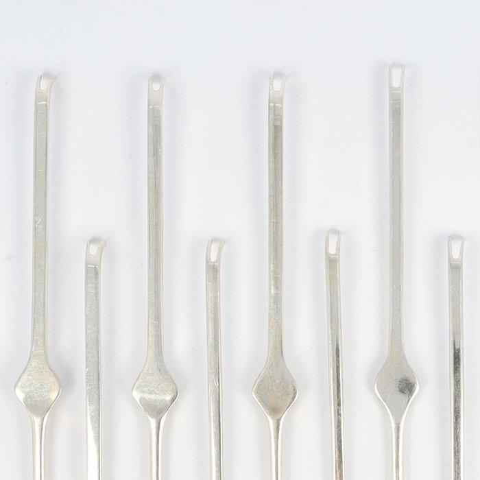 Gerritsen & van Kempen - Kreeftvorken / Kreeftkrabbers -, Antiquités & Art, Antiquités | Argent & Or