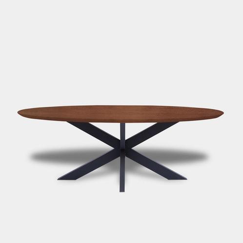 Tafel Ovaal Eikenhout - Matrix - Toscane 102, Huis en Inrichting, Tafels | Eettafels