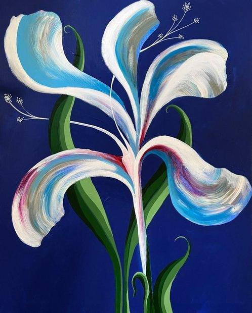 Valdi - Mariposa -L (No Reserve), Antiek en Kunst, Kunst | Schilderijen | Modern