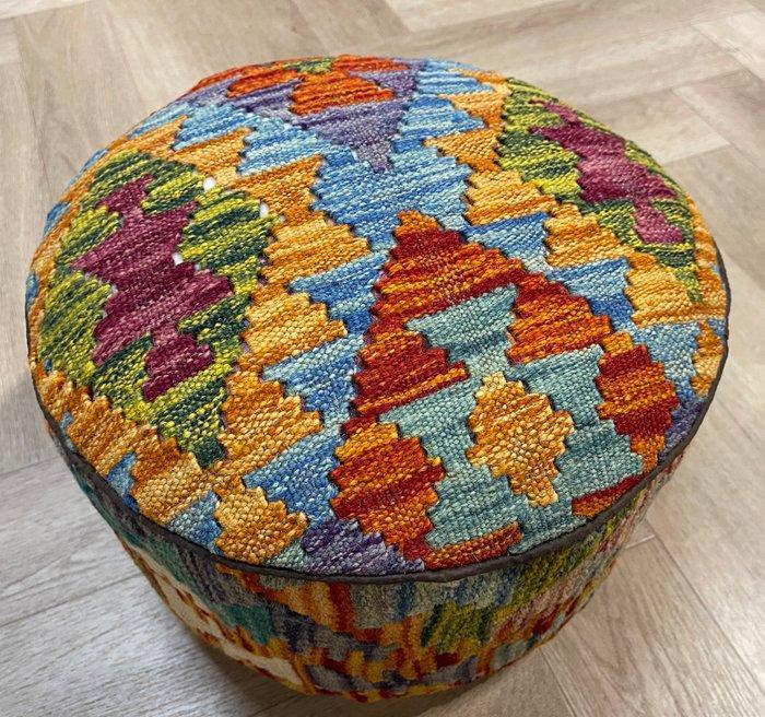 Poef - Kelim poef - handgeweven kelim - (unused) -, Antiquités & Art, Art | Objets design