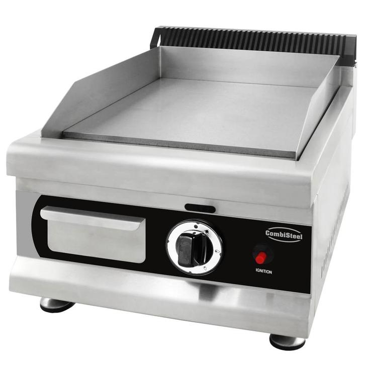 Bak-/Grillplaat | Aardgas | Glad Oppervlak 350x400 (RVS) |, Zakelijke goederen, Horeca | Keukenapparatuur, Nieuw in verpakking