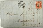 Frankrijk  - 40 c Céres uit 1849 alleen op brief van Crest