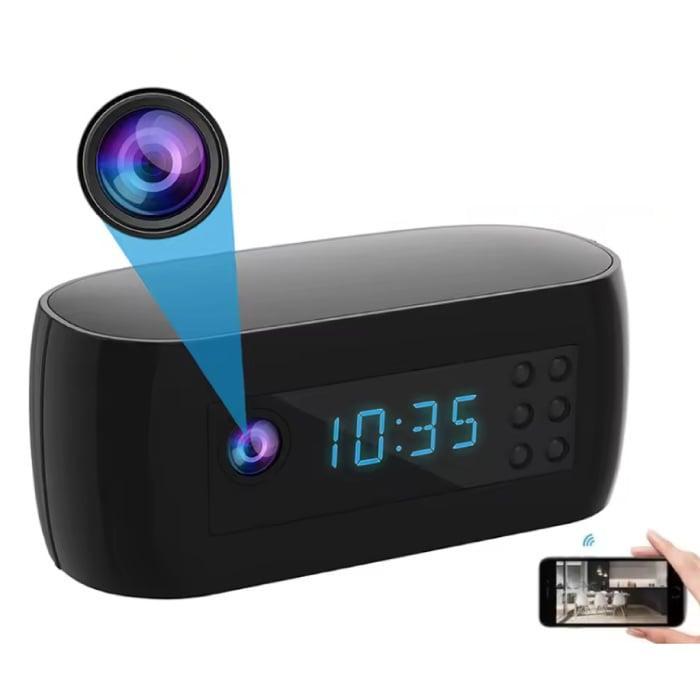 Camera Wekker - 4K WiFi Klok - Smart Home Security Night, Audio, Tv en Foto, Videobewaking, Nieuw, Verzenden