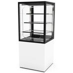 Neutrale Vitrine | INTEGRA | Wit/Zwart | 4 Niveaus |, Verzenden