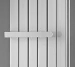 Oppio Millennium-dubbel los handdoekrek 40cm wit, Doe-het-zelf en Bouw, Verwarming en Radiatoren, Ophalen of Verzenden, Nieuw