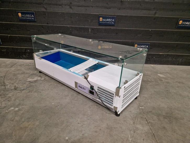 Opzetkoelvitrine | Tefcold | glas | 120 cm | 230V, Zakelijke goederen, Horeca | Keukenapparatuur, Nieuw zonder verpakking, Bakkerij en Slagerij