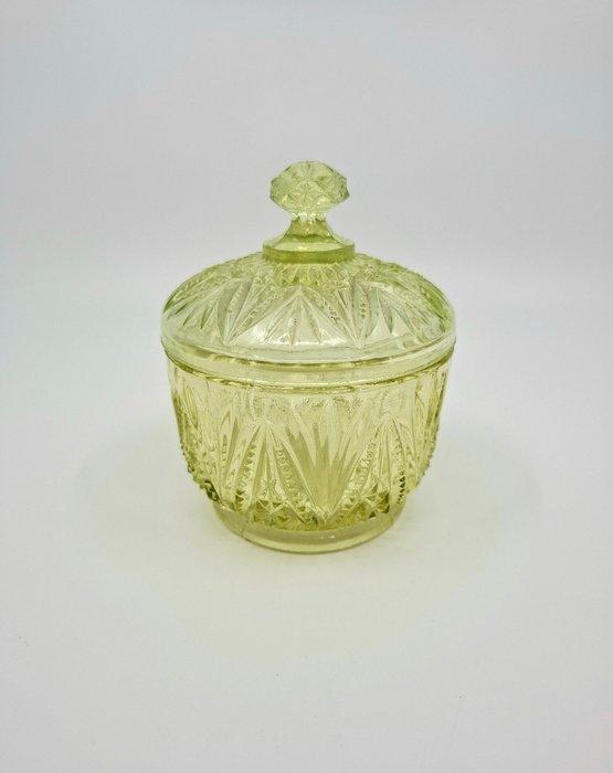 Snoepjesmand - Uraniumglas, Antiek en Kunst, Kunst | Designobjecten