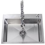 Lendo Online Évier Inox Argent 59×44 Robinet Extractible