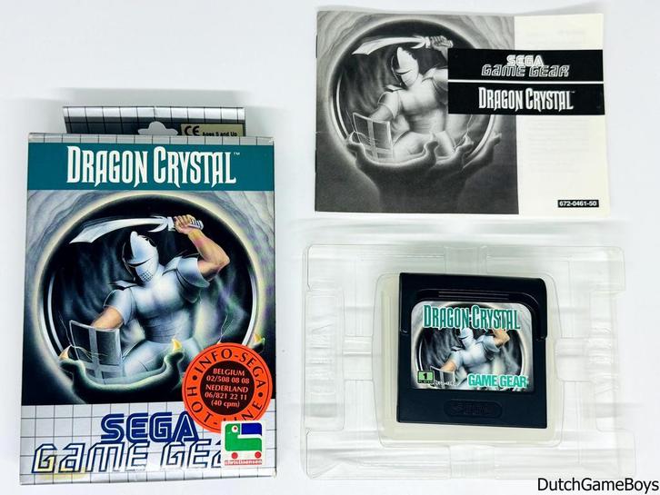 Sega Game Gear - Dragon Crystal, Games en Spelcomputers, Games | Nintendo GameCube, Gebruikt, Verzenden