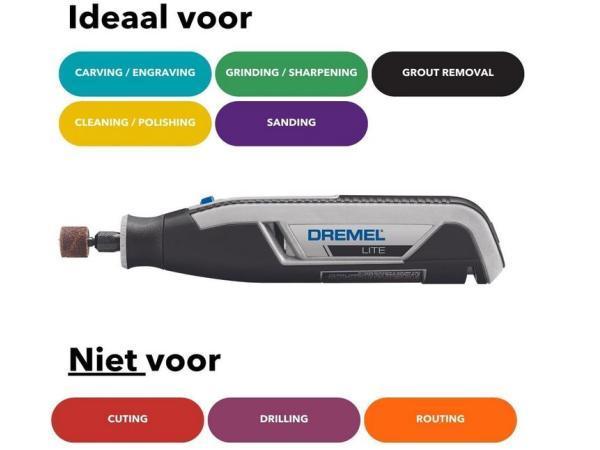 Veiling - Dremel Lite 7760 Snoerloze Multitool, Bricolage & Construction, Outillage | Autres Machines