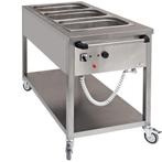 Mobiele bain-marie GN 3/1 - D-WR-BM30-30, Verzenden, Nieuw in verpakking, Fornuis, Frituur en Grillen