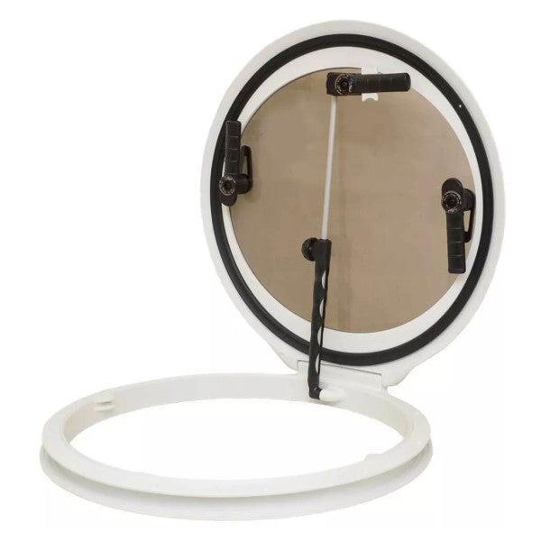 Bieden: Jim Black round escape hatch 20 inch white - 592-20, Watersport en Boten, Bootonderdelen, Ophalen of Verzenden