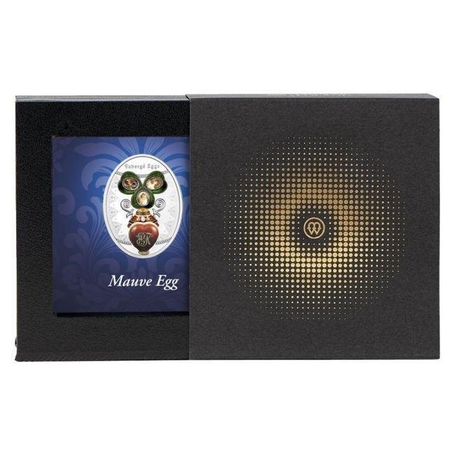 Niue. 1 Dollar 2024 Mauve Fabergé Egg Silver Coin, Timbres & Monnaies, Métaux nobles & Lingots