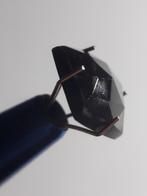 Natural Black Spinel, square cushion rose cut , 5.05 ct, Afr, Verzenden, Nieuw