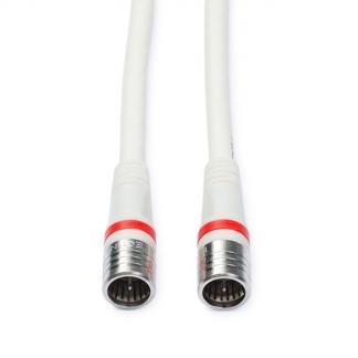 Coax kabel Ziggo - Technetix - 1.5 meter (F connector, Wit), Informatique & Logiciels, Pc & Câble réseau, Envoi