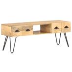 vidaXL Tv-meubel 120x35x45 cm massief mangohout, Huis en Inrichting, Kasten |Televisiemeubels, Verzenden, Nieuw