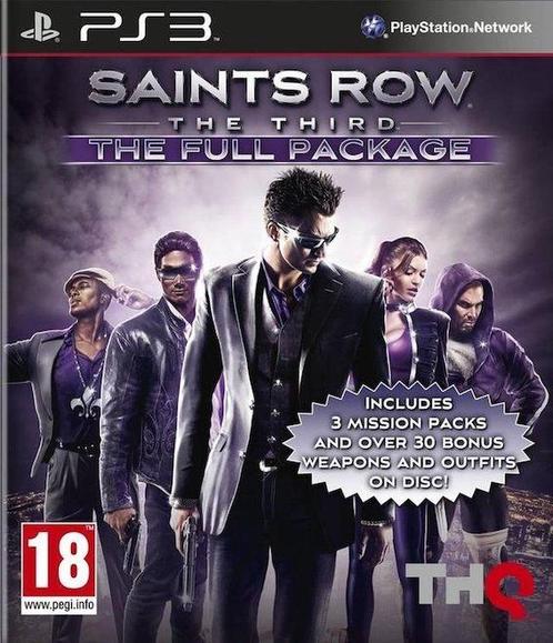 Saints Row the Third the Full Package (PS3 Games), Games en Spelcomputers, Games | Sony PlayStation 3, Zo goed als nieuw, Ophalen of Verzenden