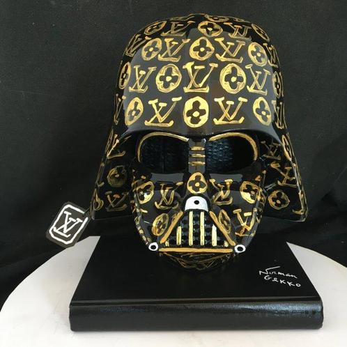 Norman Gekko (XX-XXI) - Louis Vuitton DARTH VADER Gold, Antiek en Kunst, Kunst | Schilderijen | Modern