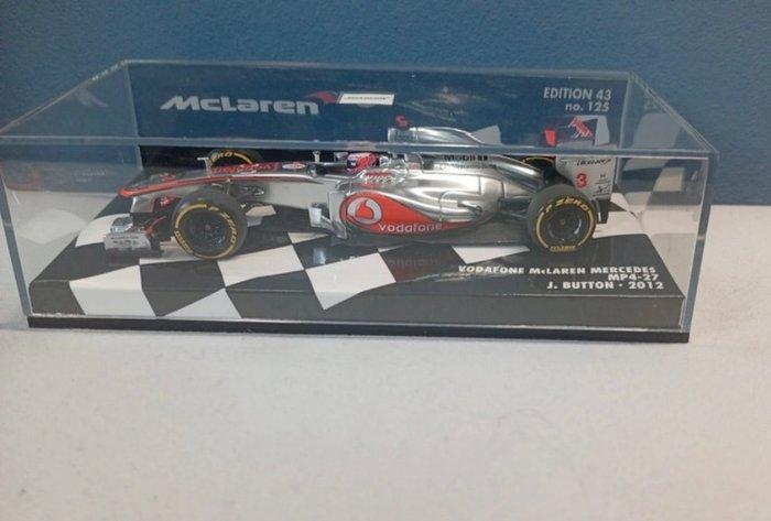 Minichamps 1:43 - Modelraket - F1 Vodafone McLaren Mercedes, Hobby en Vrije tijd, Modelauto's | 1:5 tot 1:12