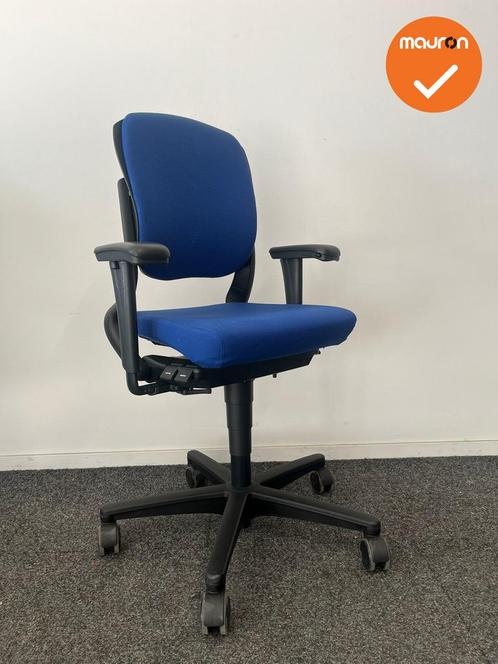 Ahrend 230 bureaustoel - refurbished - Medium Rug - Blauw, Zakelijke goederen, Kantoor en Winkelinrichting | Kantoormeubilair en Inrichting