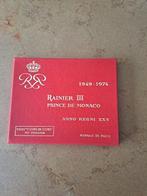 Monaco. Year Set (FDC) 1974 (8 monnaies) Rainier III, Postzegels en Munten, Munten | Europa | Euromunten