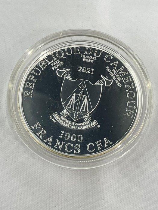 Kameroen. 1000 Francs 2021 Success in Your Hands, 1 Oz, Postzegels en Munten, Munten | Europa | Niet-Euromunten