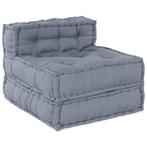 vidaXL Kussen Grijs 70 x 70 x 54 cm Polyester, Huis en Inrichting, Woonaccessoires | Kussens, Verzenden, Nieuw