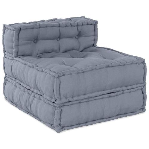 vidaXL Kussen Grijs 70 x 70 x 54 cm Polyester, Huis en Inrichting, Woonaccessoires | Kussens, Nieuw, Verzenden