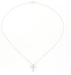 Zonder Minimumprijs - Ketting met hanger - 18 karaat Witgoud, Handtassen en Accessoires, Antieke sieraden