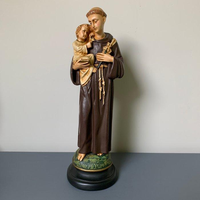 Beeld, S. Antonius - Anthony - 44 cm - Gips - 1940, Antiek en Kunst, Antiek | Boeken en Manuscripten