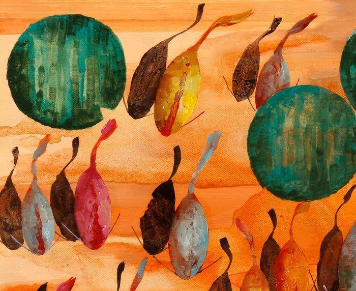 Guido Borelli - da qui a li, Antiek en Kunst, Kunst | Schilderijen | Modern