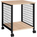 tectake Bijzettafel Gary 40x40x48cm - Industrieel licht hout, Verzenden, Nieuw