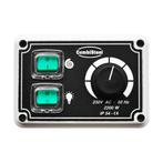 Standenregelaar | 230V | Amp 10 |  Met draaiknop | 2,3kW |, Verzenden