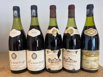 1982 x 2 Maison Edgard d’Esplot Mercurey x 2 Château