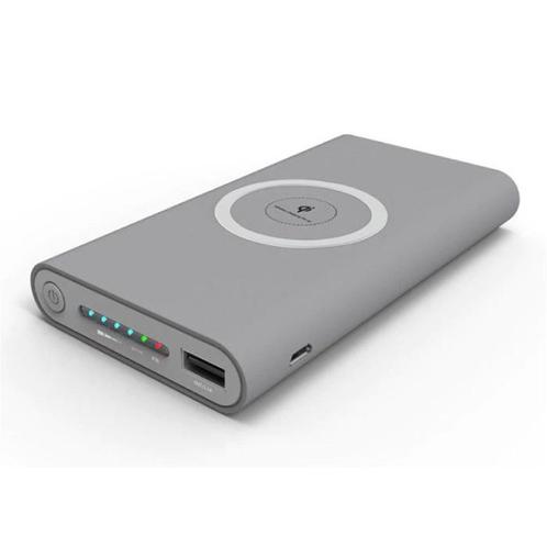 Draadloze Qi Powerbank Oplader 10.000mAh Noodaccu Batterij, Télécoms, Batteries externes, Envoi