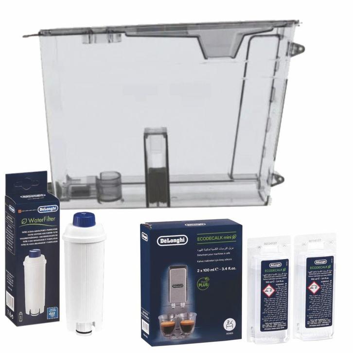 Delonghi Onderhoudsset Koffiemachine Waterreservoir +, Elektronische apparatuur, Koffiemachine-accessoires, Verzenden