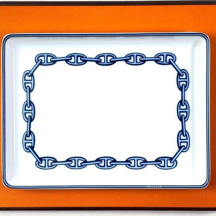 Hermès - Bord - Chaine dAncre - Porselein, Antiek en Kunst, Antiek | Meubels | Tafels