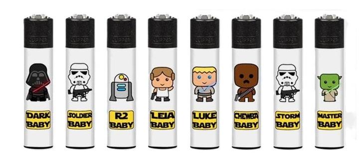 Clipper Aansteker - Star Babies, Verzamelen, Rookartikelen, Aanstekers en Luciferdoosjes, Nieuw, Verzenden