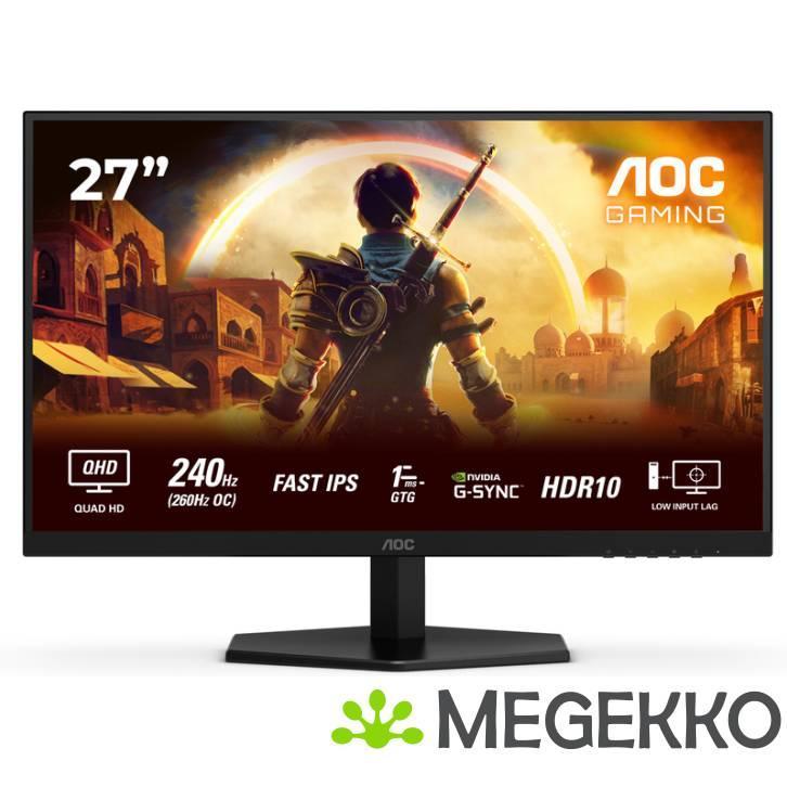 AOC Q27G42ZE 27  WQHD 240Hz IPS Gaming Monitor, Computers en Software, Overige Computers en Software, Nieuw, Verzenden