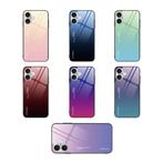 iPhone 16 Pro Max Hoesje Gradient - TPU en 9H Glas -, Telecommunicatie, Verzenden, Nieuw