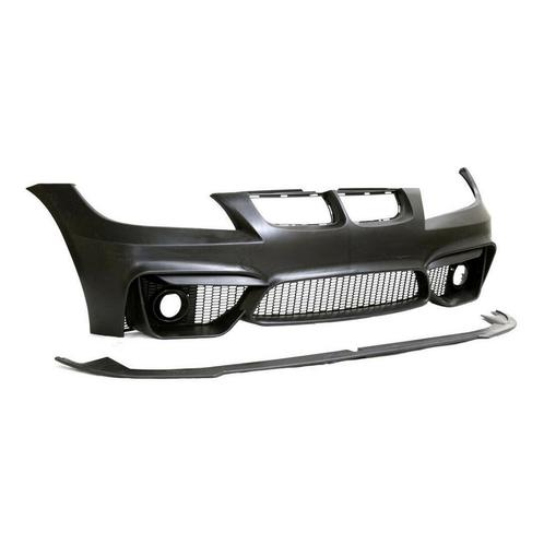 EVO 2 M3 Look Voorbumper Met Lip BMW E90 E91 05-08 B1950, Auto-onderdelen, Carrosserie, Nieuw, BMW, Voor, Bumper