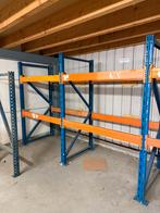 Palletstelling in goede staat 5,5 lopende meter 90cm diep..., Ophalen of Verzenden